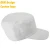 Import Custom Logo Natural 100% Cotton Plastic Closure Pre-curved sports 3d embroidery White Army Hat Hip Hop Cap from Hong Kong