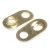 Import Custom made stainless steel two holes oval washers from China