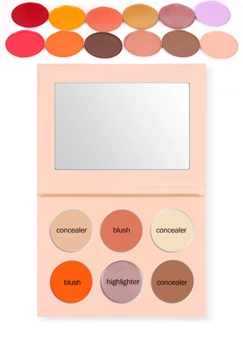 Custom Makeup Palettes DIY Highlighter Blush Palette Empty Bronzer Concealer Palette