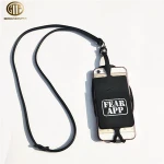 Custom multi-functional universal silicone mobile phone holder lanyard
