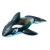 Import Custom Plastic Inflatable  Water Pool Animal Aquatic Whale Toy for Kids from China