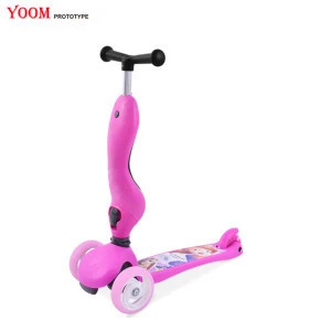 Custom plastic kids toy ride on scooter manufacturer from China