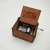 Import Custom Retro Music Box Wholesale Sewing Machine Musical Box Wooden Music Box from China