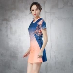 Custom skirt tennis quick dry sublimation women badminton wear tennis dress badminton skirts