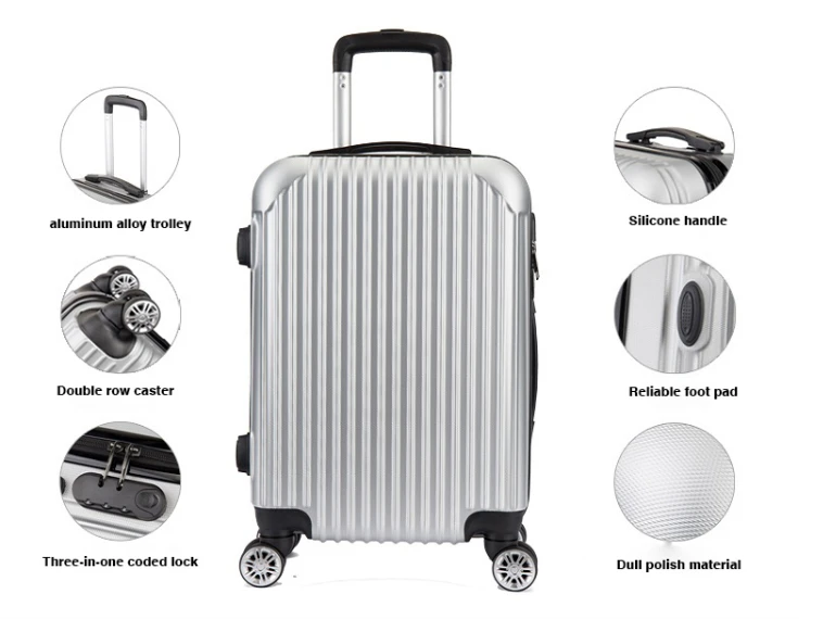 Custom Travel Bags Case Printed Aluminum Trolley Luggage/luggage travelling Case