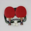 Custom wood carbon training table tennis paddle 3 star poplar pingpong racket