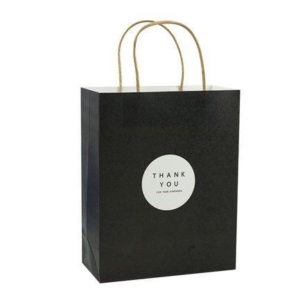 Buy Custom Your Own Logo Printed Kraft Paper Gift Bag With Twisted Rope ...