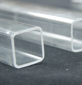 Customizable refractory high purity high-temperature pyrex square quartz glass tube