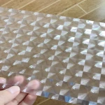 Customizable Support Sample Cast & Cure Packaging Bopp Transfer Holographic Plastic Film