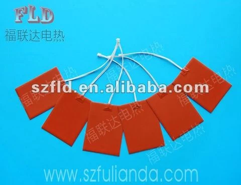 Customize AC DC silicone rubber mat heating heater