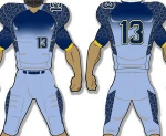 customize American football wear with your team logo