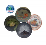 Customize disposable Colorful printing paper plate dinner plates party paper plates