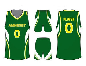 Customized 100% Polyester Basketball Uniforms For Basketball Team Wear