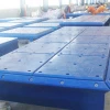 Customized blue upe dock boat marine fender pad for sale