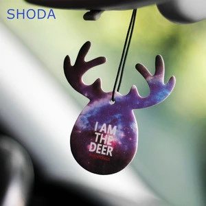 Customized Design Factory Price Hanging Car Air Freshener Paper Air Freshers for Car