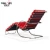 Import Customized modern red living room furniture chaise lounge from China