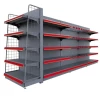 Customized Used durable perforated back board supermarket shelf supermarket equipment shelf advertising shelf display