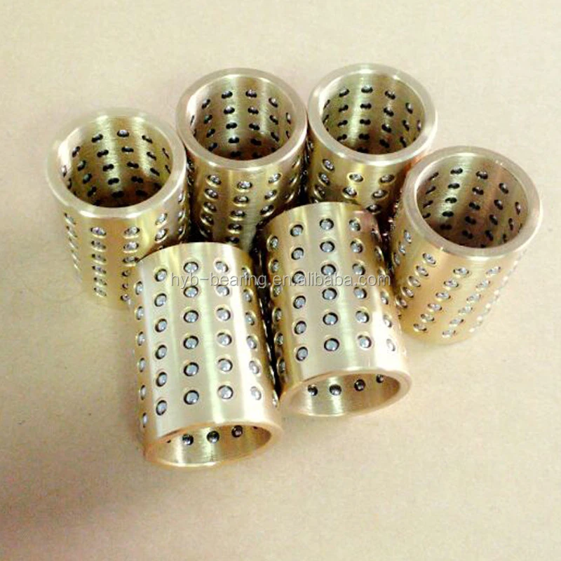 Cylinder ball bearing die set,brass made FZ ball retainer,Bronze/chrome steel/Aulumium/POM Plastic ball bearing cage