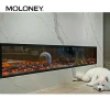 Decor flame effect Insert electric fire wide screen build-in electric fireplace