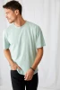 Defacto Apparel Wholesale Cotton 100% Men T-Shirt MINT Oversize Fit Crew Neck Basic T-Shirt High Quality Best Price + 8 COLORS