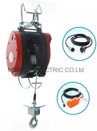 Dele manufacture small 4*4 lifting winch mini 12v electric winch