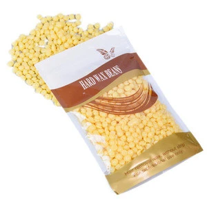 Depilatory Hard Wax Beans for Hair Removal Pearl Beads Self Waxing Honey