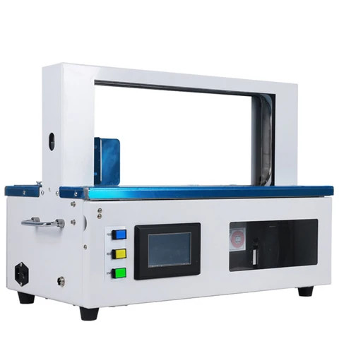 Buy Desktop Automatic Pp Banding Machine Paper Roll Tape Money Band ...