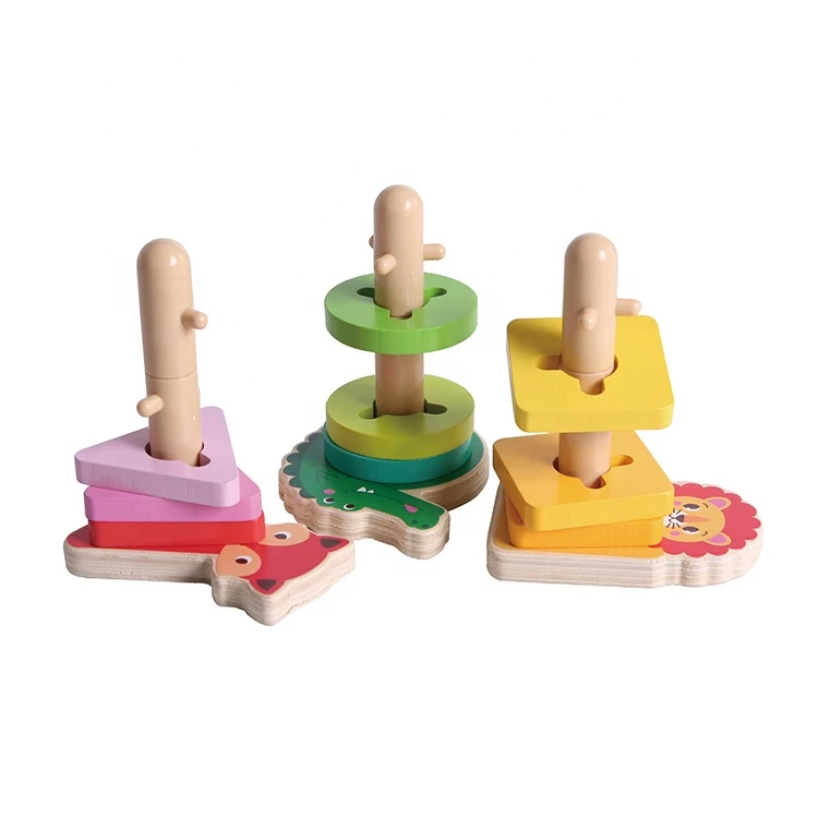 Develop Intelligence Environmental Safety Wooden Toys Educational