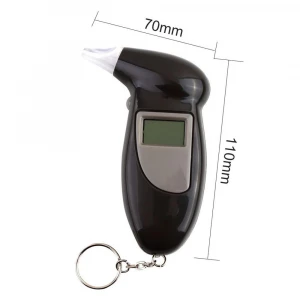 Digital Breath Alcohol Tester AT-868 Portable Breathalyzer with LCD Display