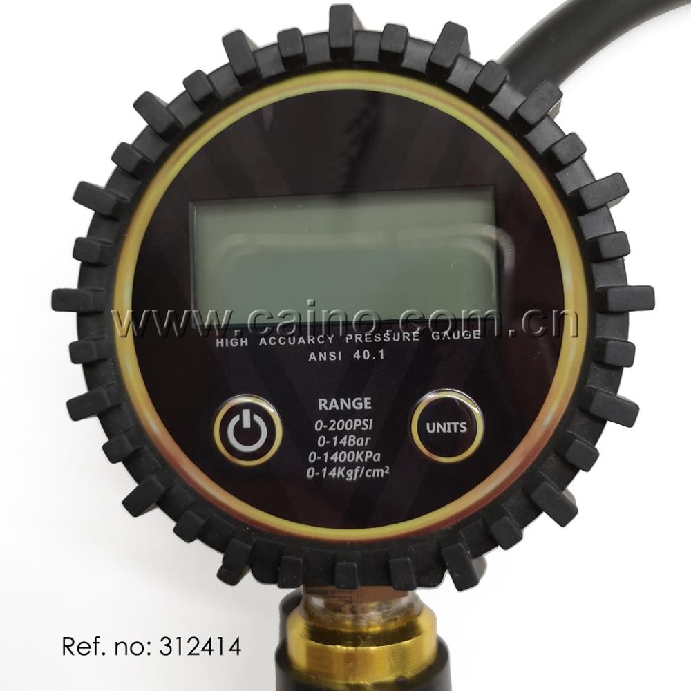 Digital tire pressure gauge 0-200psi