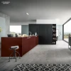 Direct Manufacturer Luxury Black Melamine Modern Matte Acrylic Designs Kitchen Cabinets Sets Made in China
