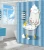 Import Direct sale waterproof and mildew-proof thickened cartoon cat bathroom shower curtain sets from China