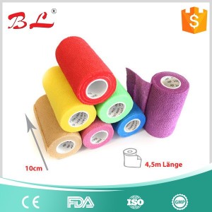 Disposable Nonwoven Elastic Printed Cohesive Bandages