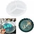 Import DIY Resin Dish Tray Irregular Octagonal Coaster Silicone Mold for Resin Craft Table Decoration from China