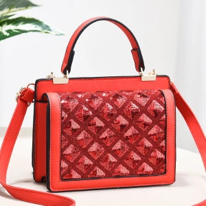 DL119-37  new Portable handbag Most Popular Design PU Material Hand Bag Shoulder Bag