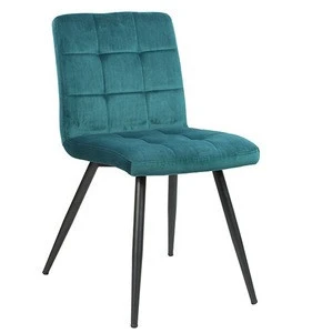 DM Industry and Trade Integration Colorful Living Modern Velvet upholstery Fabric Dinning Room Chair