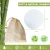 Import Double Layer Premium Rounds White Terry Bamboo Face Reusable Makeup Cleaning Bamboo Makeup Remover Pads from China