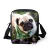 Import Drop Shipping Cute Husky Print Handbags Polyester Casual Custom Mini Messenger Bags with Zipper Pockets China Factory from China