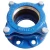 Import Ductile iron pipe fitting Di universal flexible restrainted coupling joint and flange adaptor connector from China