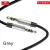 Import Earldom  Gold plating Nylon Weave Speaker Headphone Male to Male 3.5mm 35mm Aux Audio Cable from China
