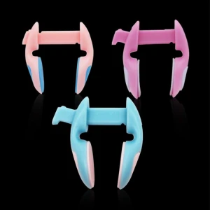 Easy  Carry Silicone Nose Clip Swimming Articles Waterproof Nose Clip Children  Adults Swimming Tools