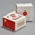 Import Eco custom paper cake packaging boxes with windows and handle from China