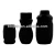 Eco-Friendly Empty Plastic Black Shampoo Bottle Design Personal Care Shampoo Black Bottle