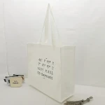 Eco friendly new product silk screen printing custom bamboo fiber charcoal bag