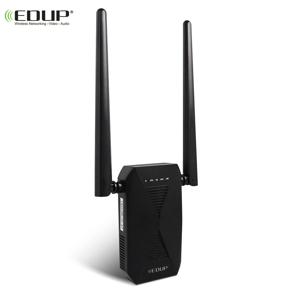 EDUP hot selling model EP-AC2939 1200Mbps WiFi Signal Range Extender WiFi Repeater