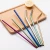 Import Eeo-friendly reusable drinking straws set with bag customized Logo 304 Stainless Steel Metal straw from China