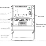 Electric energy metering function DTAD178 three phase digital multi-function  meter