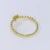 Import Elegant Cute AU585 Gold 14K Yellow Gold Heart Shaped Finger Ring from China