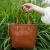 Import Emg7304 Genuine Leather Woven Bag for Women Kitting Sling Ladies Summer Beach Picnic Rattan Large Gift Custom Hand Made Bags with Zipper from China