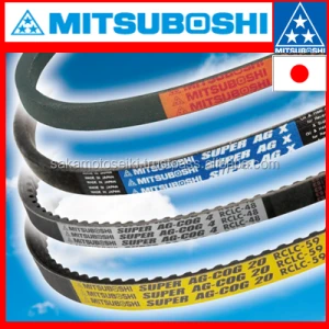 Energy saving pu timing belt MITSUBOSHI ULTRA e-POWER V for Energy saving Pulley replacement not required